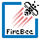 Logo FireBee: une abeille sort d’une boîte